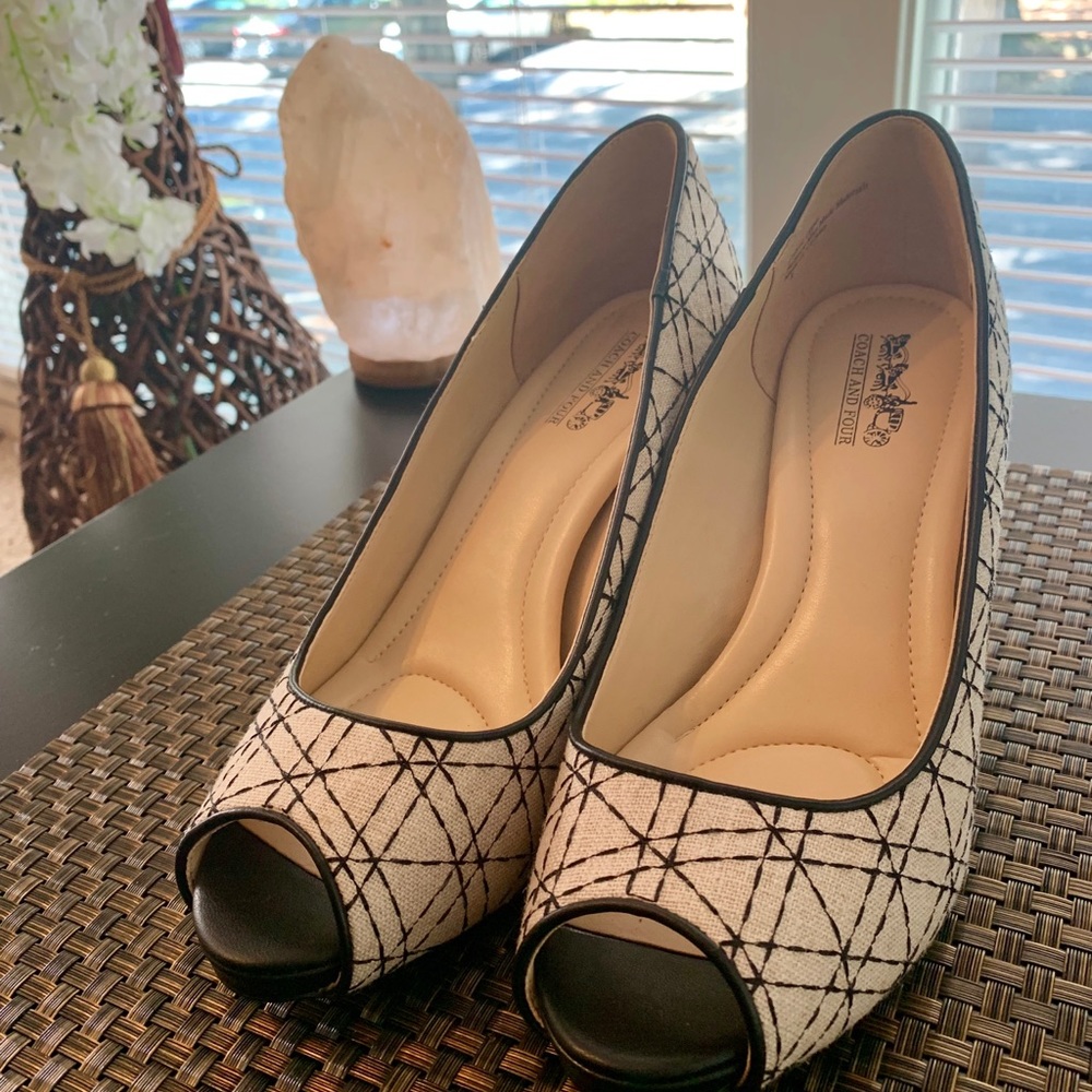 Coach and Four Heels